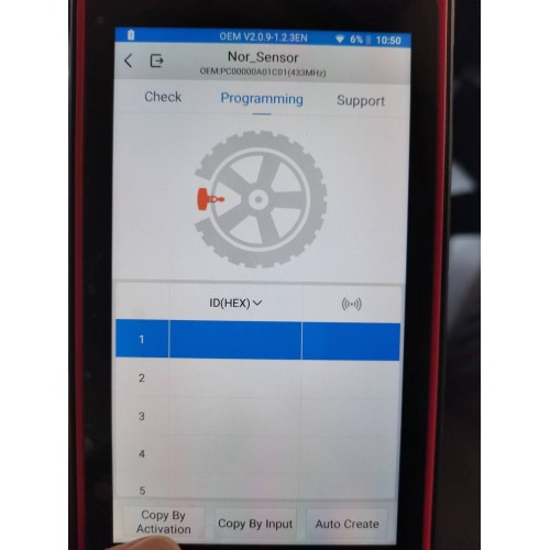 sensor programmable tool,sensor replacement handheld deviceLEON CDB